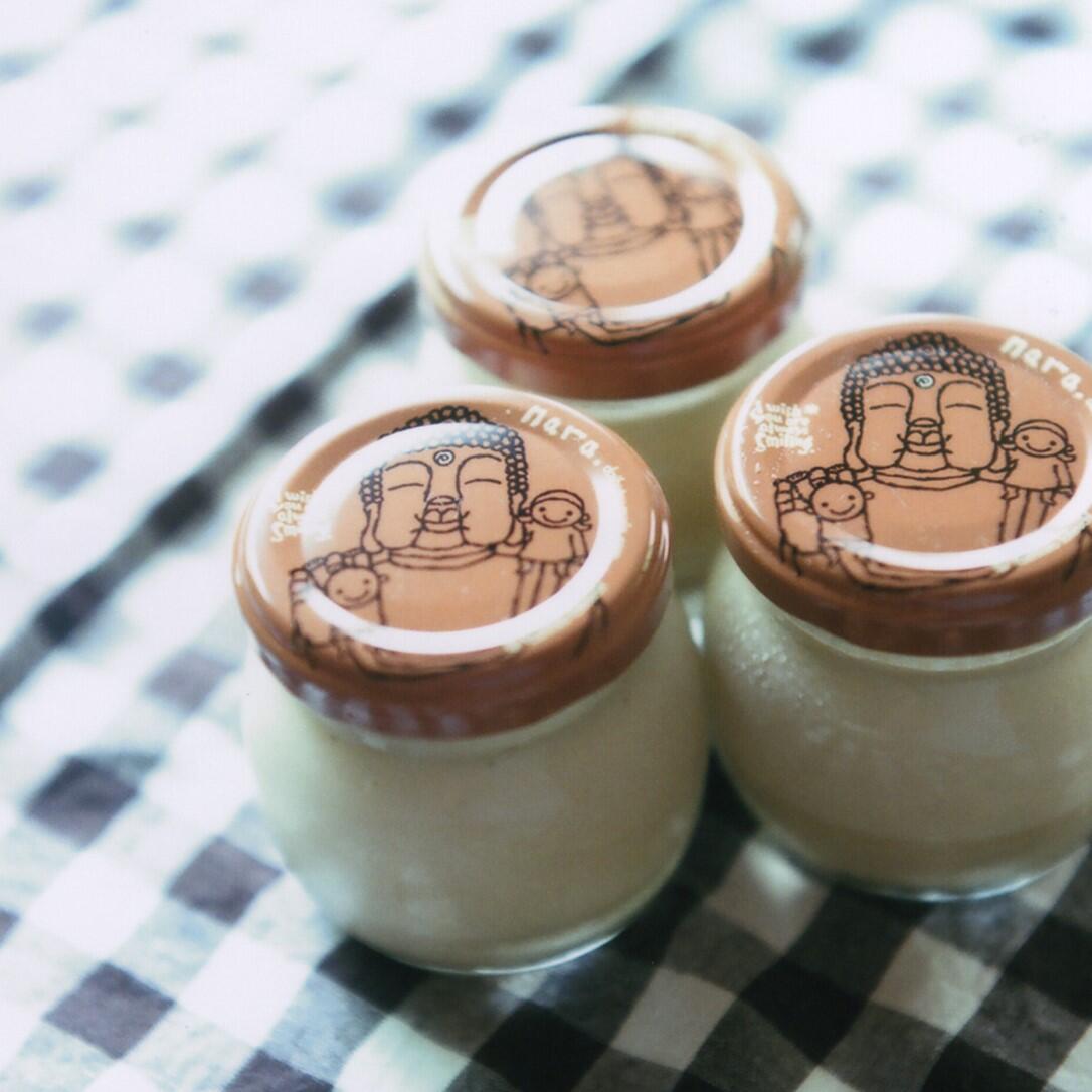 まほろば大仏プリン（小）カプチーノ（大仏プリン）