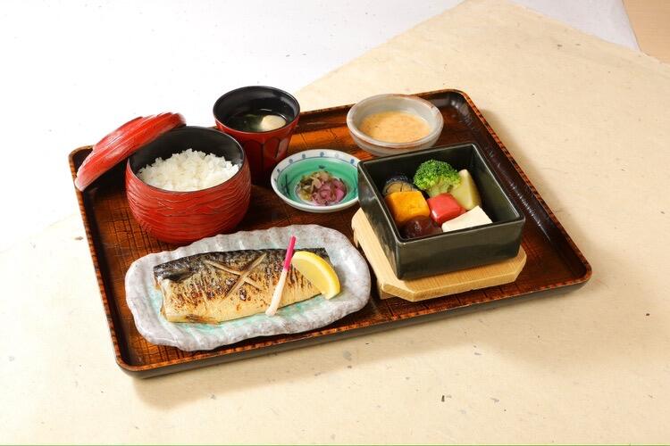 鯖の一夜干し御膳