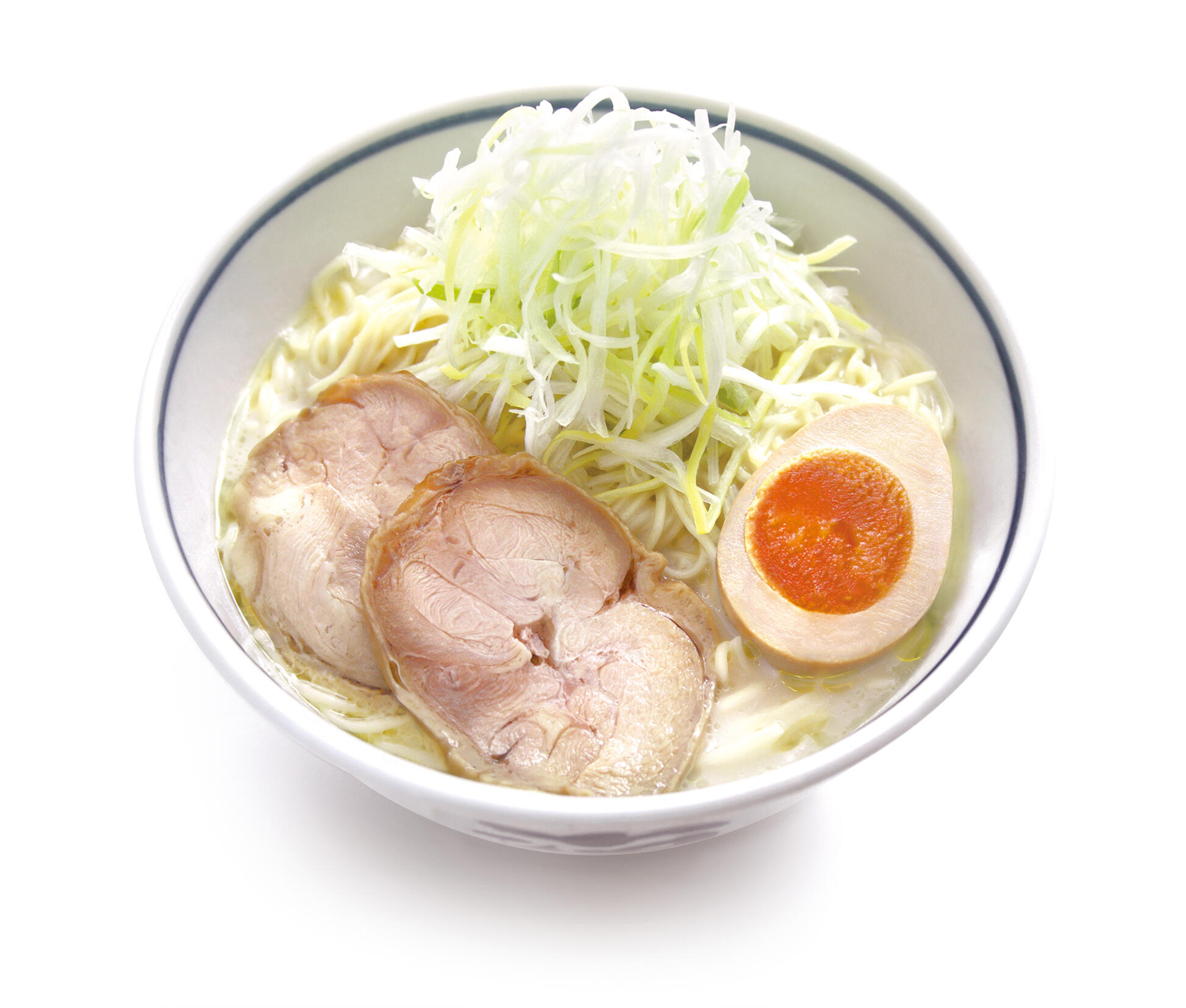 White Soup Chicken Ramen Noodles