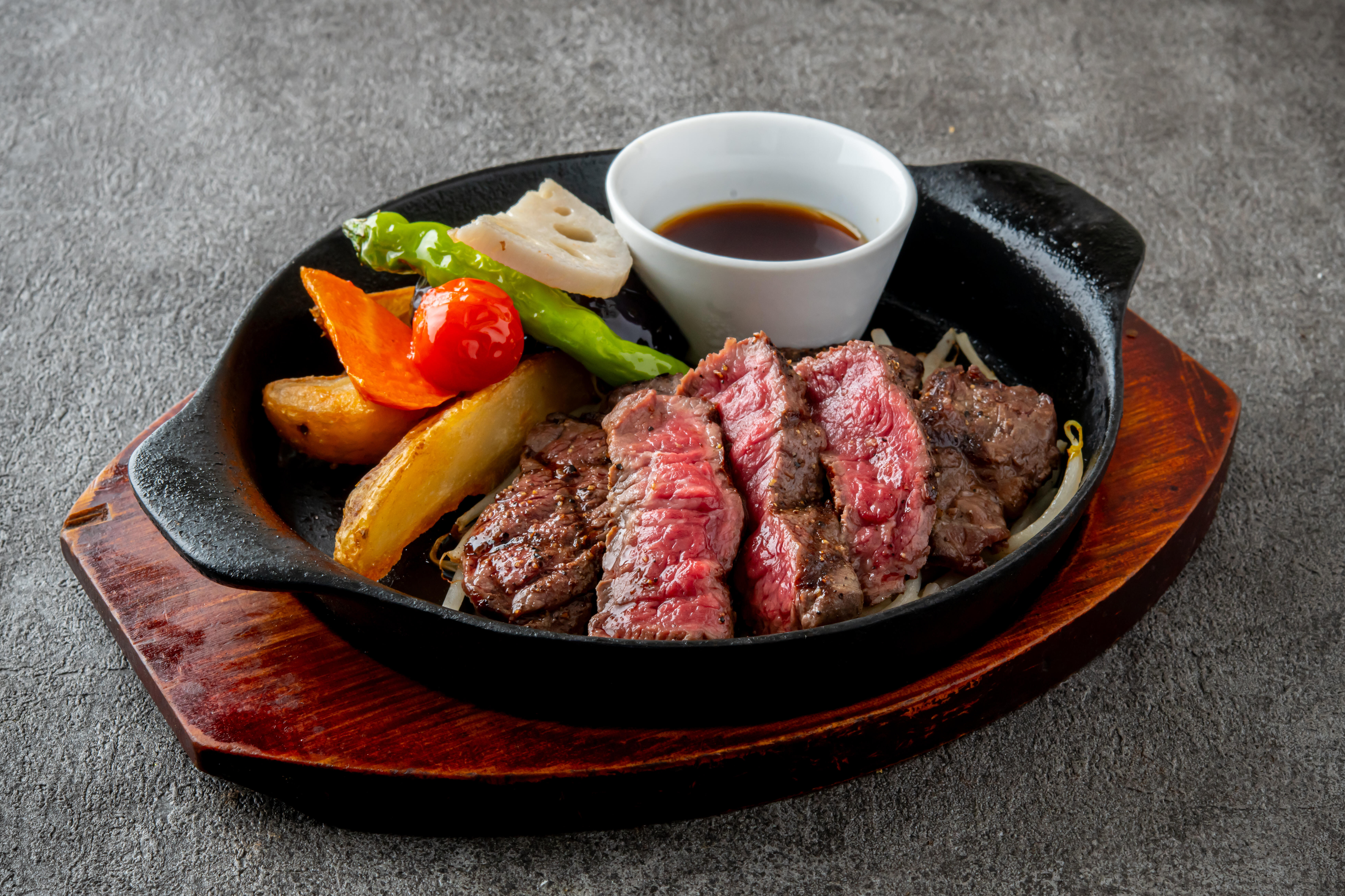 Beef steak from Kyoto.