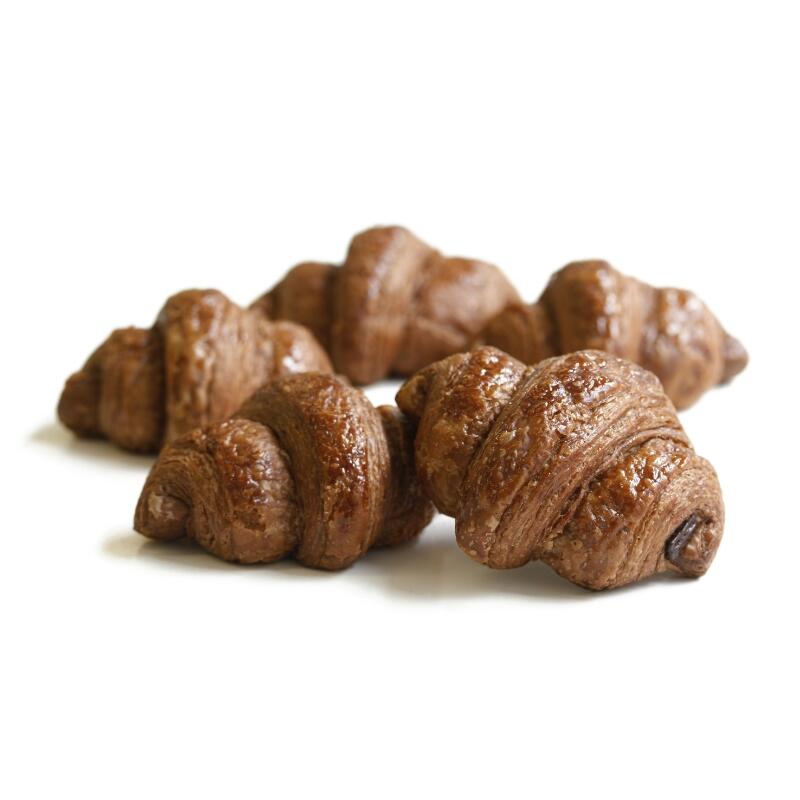 Mini chocolate croissant